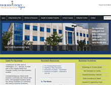 Tablet Screenshot of fauquierbusiness.com
